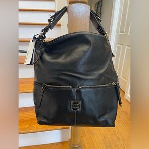 Dooney & Bourke Bags | Dooney & Bourke Seville Callie Hobo Black Leather Bag